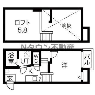 Creo中村公園七番館【1階】の間取り