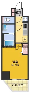 プレサンス大須観音ビザリア【13階】の間取り