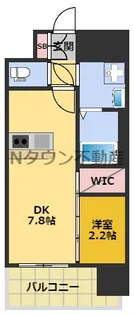 メイクスWアート上前津V【802号室】の間取り