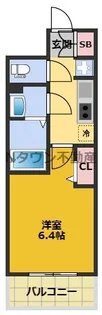 メイクス鶴舞Ⅱ【5階】の間取り