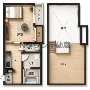 Creo庄内通参番館【2階】の間取り