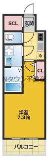 S-RESIDENCE浄心【3階】の間取り