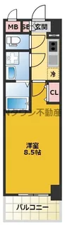 S-RESIDENCE浄心Ⅱ【9階】の間取り
