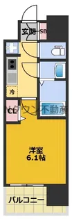 メイクスアート新栄Ⅲ【4階】の間取り