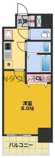 メイクスアート太閤通【3階】の間取り
