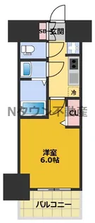 MAXIV大須観音【5階】の間取り