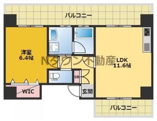 パラッツォ・スペチアーレ【10階】の間取り