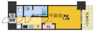 アドバンス名古屋アウリィ【12階】の間取り