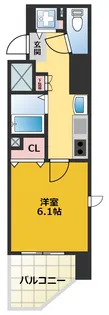 プレサンス鶴舞グリーンパーク【14階】の間取り