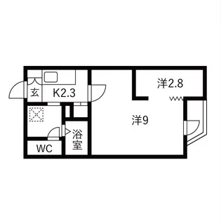 Lives Residence 東桜【2階】の間取り