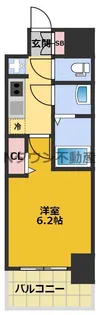 プレサンス名駅南エディフィス【10階】の間取り