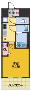 プレサンス ジェネ 上前津【8階】の間取り