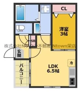 ハーモニーテラス児玉Ⅳ【2階】の間取り