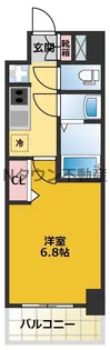 プレサンスNAGOYA覚王山【15階】の間取り