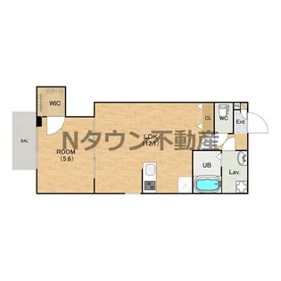 ジーメゾン清須セレーノ【3階】の間取り