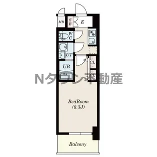 S-RESIDENCE名駅West【3階】の間取り