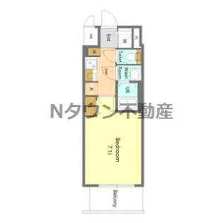 S-RESIDENCE名古屋菊井aline(アライン)【12階】の間取り