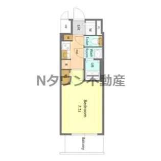 S-RESIDENCE名古屋菊井aline(アライン)【10階】の間取り