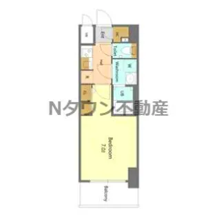 S-RESIDENCE名古屋菊井aline(アライン)【6階】の間取り