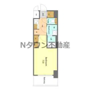 S-RESIDENCE名古屋菊井aline(アライン)【11階】の間取り