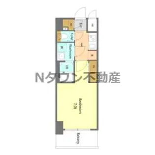 S-RESIDENCE名古屋菊井aline(アライン)【12階】の間取り