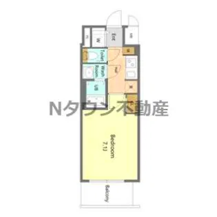 S-RESIDENCE名古屋菊井aline(アライン)【11階】の間取り