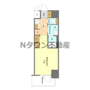 S-RESIDENCE名古屋菊井aline(アライン)【9階】の間取り