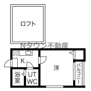 寿キャッスル栄生【206号室】の間取り