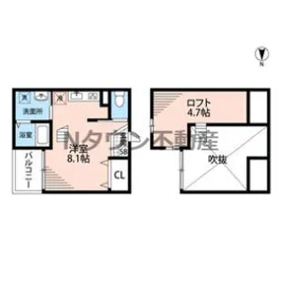 GPラヴァーズ【2階】の間取り