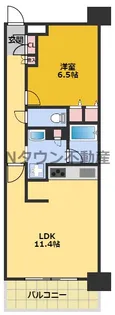 プレサンス ロジェ 名古屋駅NORTH FRONT【10階】の間取り