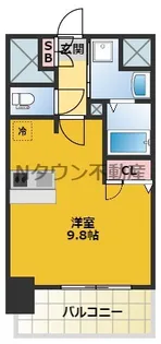 プレサンス大須プライマル【1201号室】の間取り