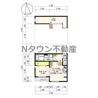 コーポSAKO【2階】の間取り