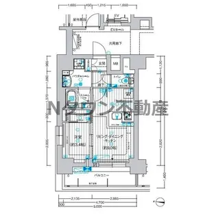 プレサンス レイズ 鶴舞公園【3階】の間取り