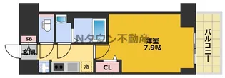 アドバンス名古屋ワイノット【8階】の間取り