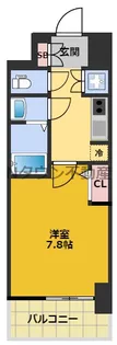 S-RESIDENCE志賀本通【6階】の間取り