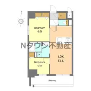 S-RESIDENCE高岳clarity【11階】の間取り