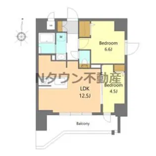 S-RESIDENCE高岳clarity【13階】の間取り