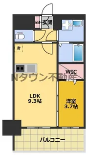 プレリス丸の内オーレル【11階】の間取り