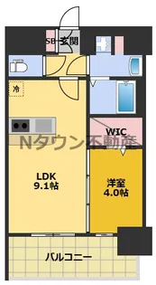 プレリス丸の内オーレル【11階】の間取り