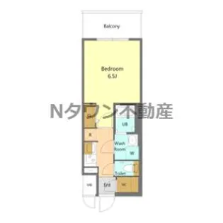 S-RESIDENCE志賀本通dearly(ディアリー)【4階】の間取り