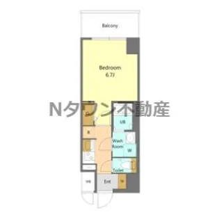 S-RESIDENCE志賀本通dearly(ディアリー)【3階】の間取り