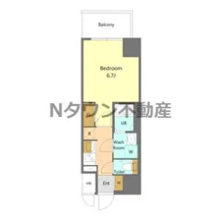 S-RESIDENCE志賀本通dearly(ディアリー)【9階】の間取り