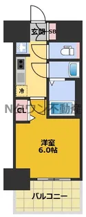 プレリス花の木オルディア【10階】の間取り