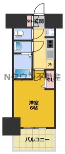 プレリス太閤通セルシア【11階】の間取り