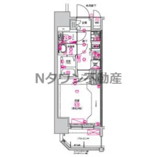 CREST TAPP浅間町【4階】の間取り