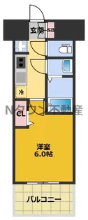 プレリス太閤通セルシア【10階】の間取り