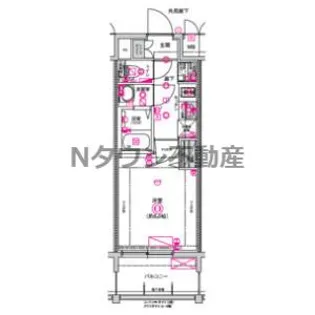 CREST TAPP浅間町【4階】の間取り