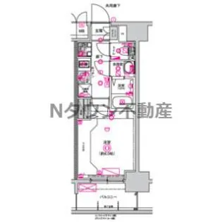 CREST TAPP浅間町【4階】の間取り