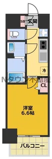 MAXIV名古屋上前津【14階】の間取り