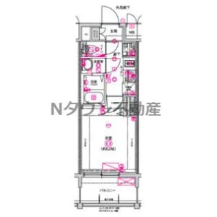 CREST TAPP浅間町【1階】の間取り